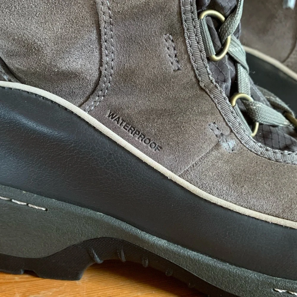 Sorel Women's Tivoli III High winter boots Quarry/Cloud Grey Size 8 Waterproof - Picture 2 of 10